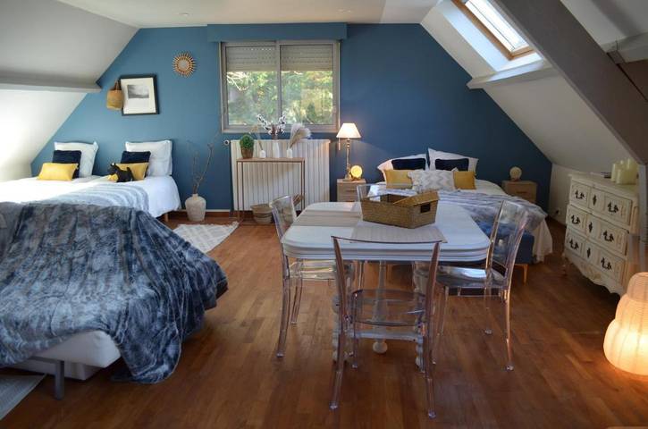 Appartement de vacances pour 4 personnes, avec jardin