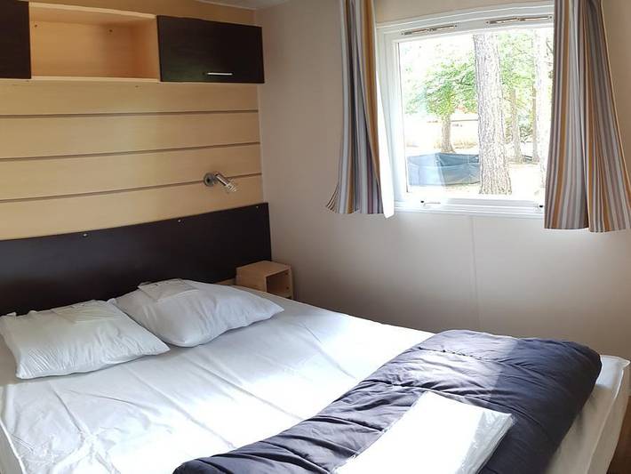 Mobil home pour 6 personnes, avec bassin pour enfant, animaux acceptés à Vagnas - 4