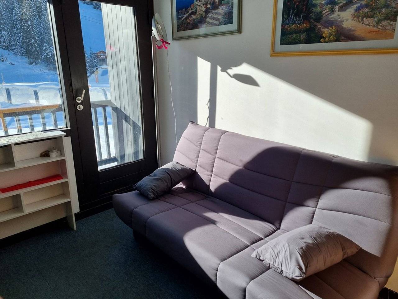 Estudio entero, Estudio ideal en la nieve, acceso directo a pistas in Flaine, Magland