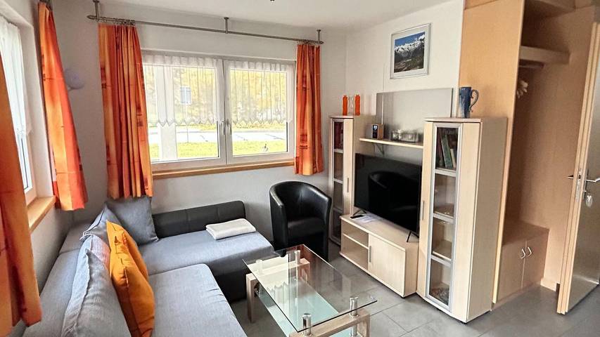 Appartement voor 4 personen, met tuin en terras in Saas-Grund