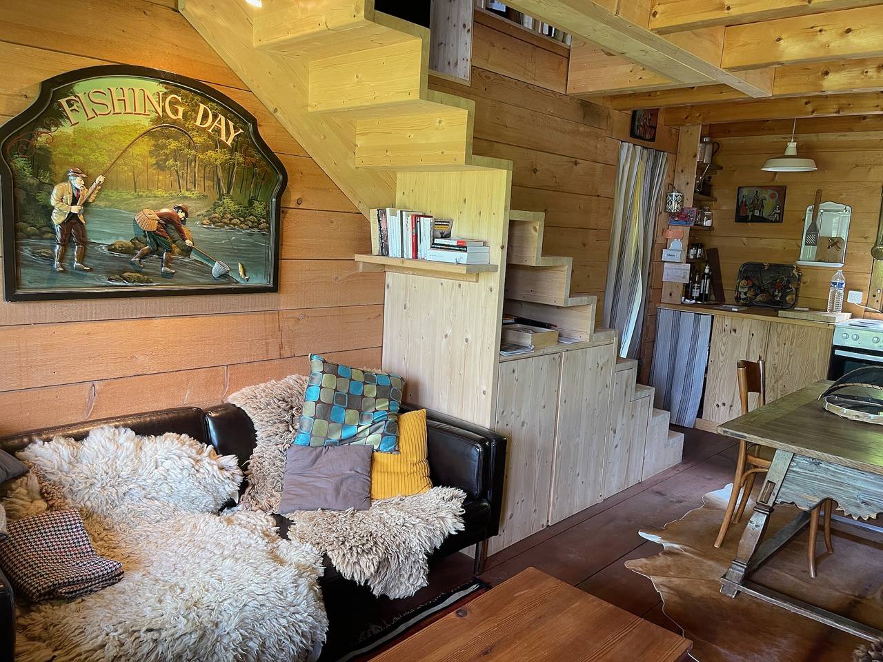 Ganze Ferienwohnung, Chalet - La Poule Rousse - Chalet (1-8 Pers.) in Soubey, Kanton Jura