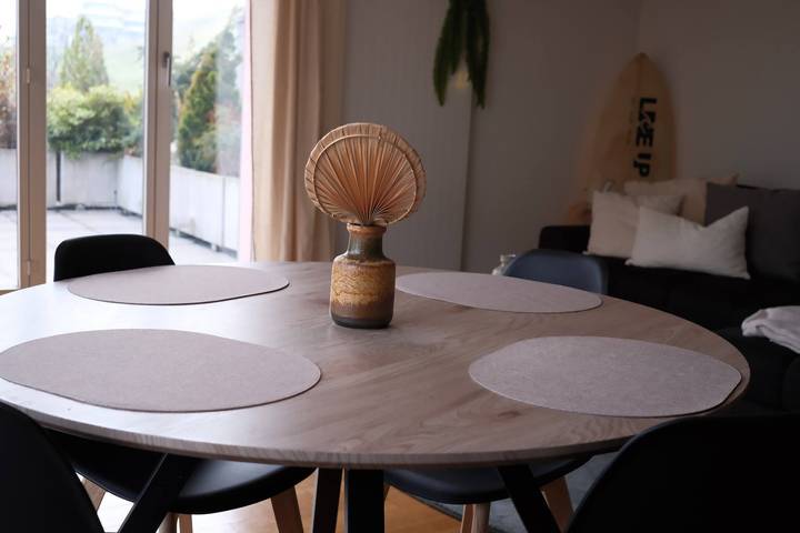Ganze Wohnung, Aufstellung - 2,5 Zi Whg mit Seeanstoss - Beckenried in Beckenried, Vierwaldstättersee