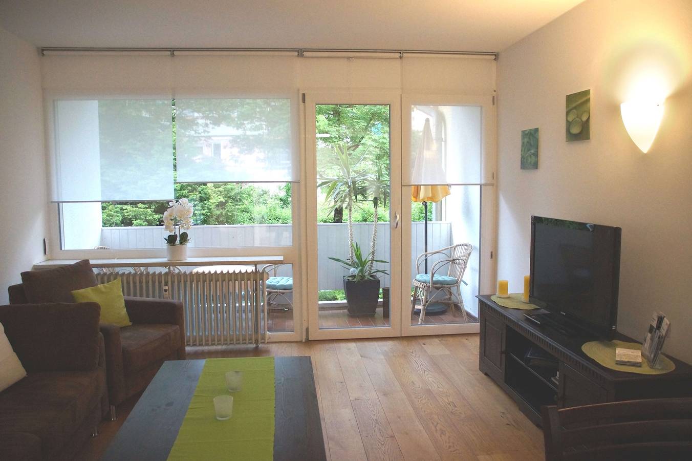 Ganze Ferienwohnung, Ferienwohnung Brigitte Liebel - Ferienwohnung mit 2 Loggias, 65 qm in Prien, Prien am Chiemsee