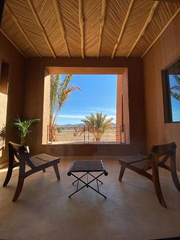 Riad pour 2 personnes, avec piscine ainsi que vue et jardin à Ouarzazate