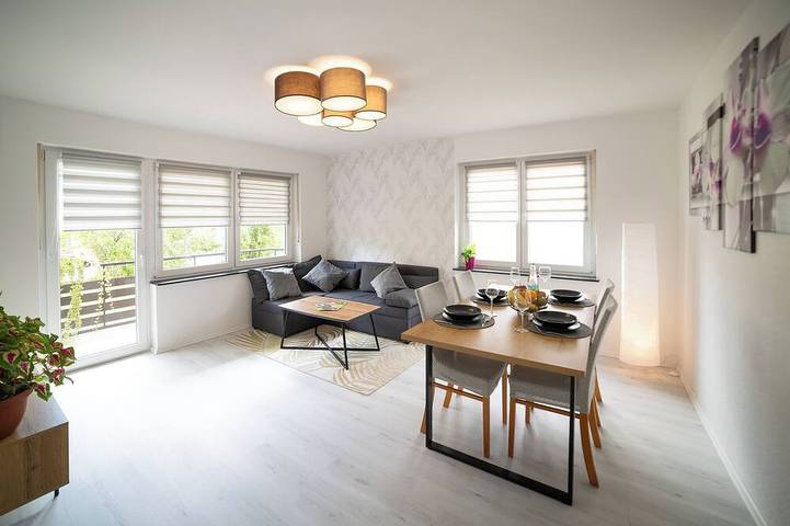 Ferienwohnung für 6 Personen, mit Balkon und Garten