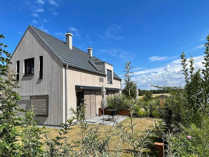 Ferienhaus für 2 Personen, mit Garten und Sauna, kinderfreundlich in Pruchten