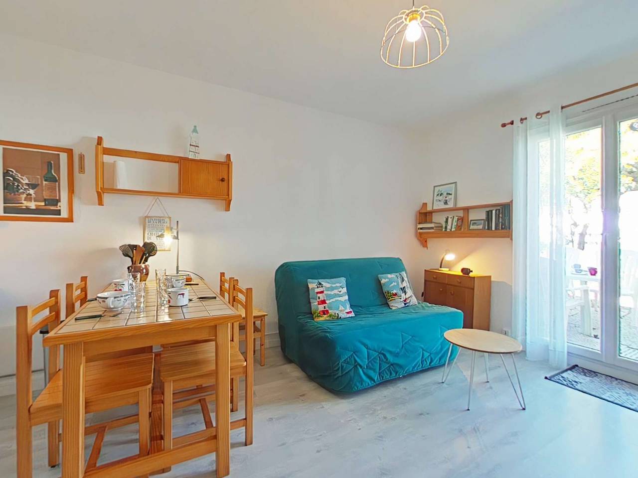 Appartement entier, Studio cosy avec jardinet à 300m de la plage - 4 couchages in La Guérinière, Noirmoutier