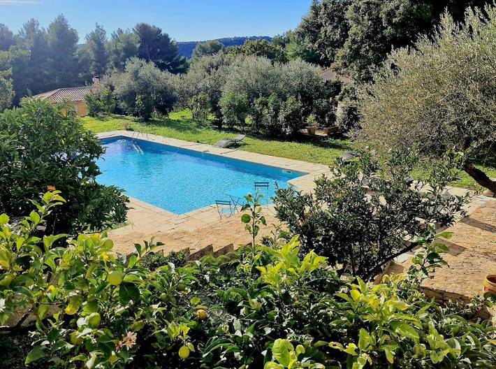 Casa de vacaciones para 8 personas, con vistas además de jardín y piscina, Se admiten mascotas - 1