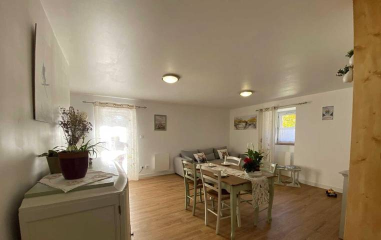 Appartement de vacances pour 4 personnes, avec jardin