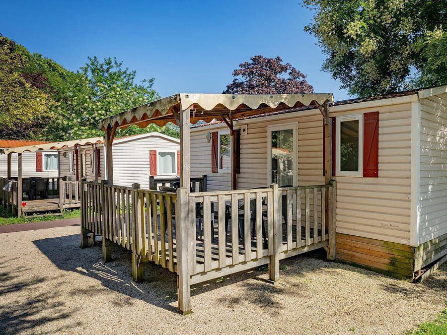 Les Menhirs - Mobilhome 6 personnes - Mobil-home | Classic | 2 Ch. | 4/6 Pers. | Terrasse couverte | 1 Sdb in Carnac Plage, Carnac