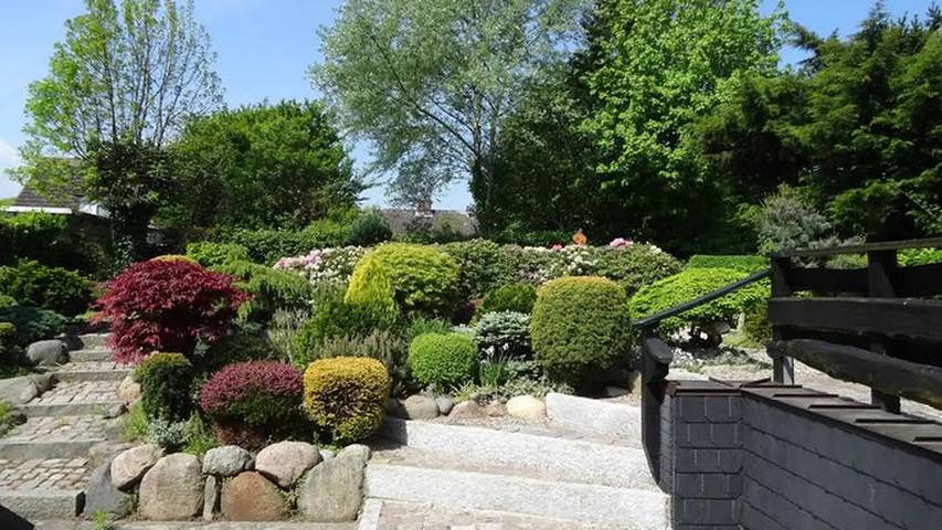 Ferienhaus für 4 Personen, mit Garten und Sauna sowie Terrasse in Maasholm