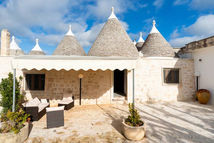 Trullo para 5 personas con jardín in Martina Franca, Provincia de Taranto