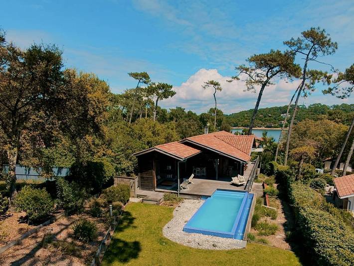 Casa de vacaciones para 8 personas, con Balcón y Jacuzzi además de Terraza y Jardín en Hossegor