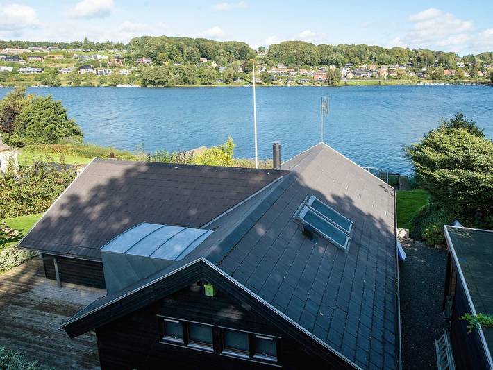 Ferieudlejning for 6 personer, med terrasse, børnevenlig i Ry