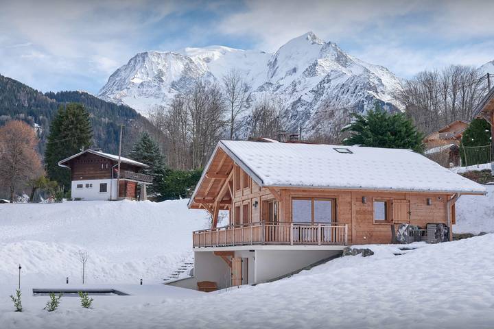 Chalet pour 10 personnes, avec jardin et piscine à Saint-Gervais-les-Bains - 3