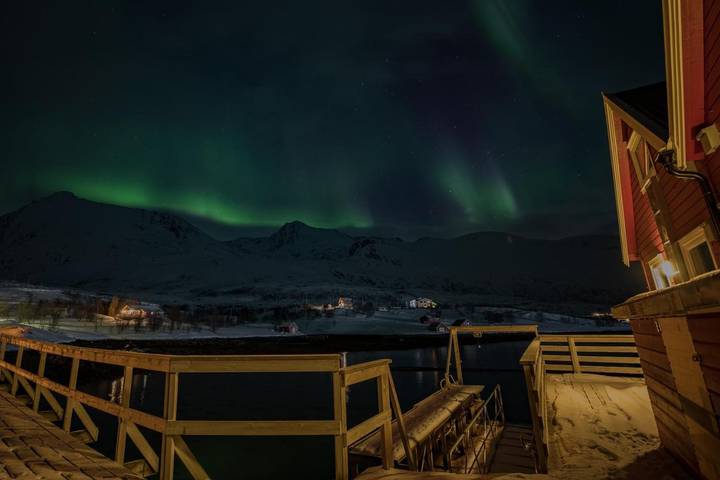 Lodge für 5 Personen, mit Ausblick und Balkon sowie Sauna in Troms - 4
