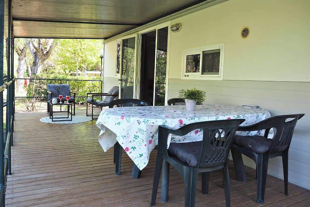 Mobile home im Toskana | Veranda + Klimaanlage | Entspannter Urlaub in der Natur in Bucine, Bucine und Umgebung
