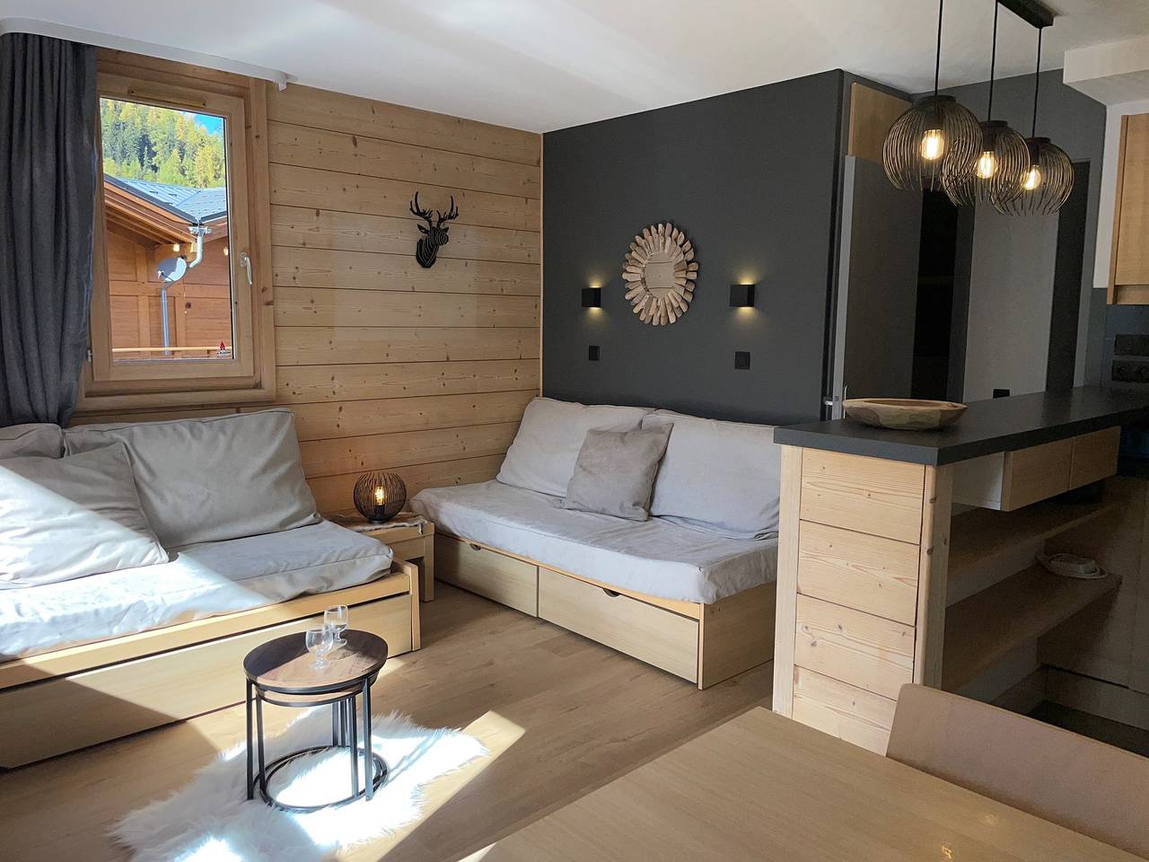Ganze Ferienwohnung, Confortable apartment·hearth station - Pl-Ell521 in La Plagne, La Plagne-Tarentaise