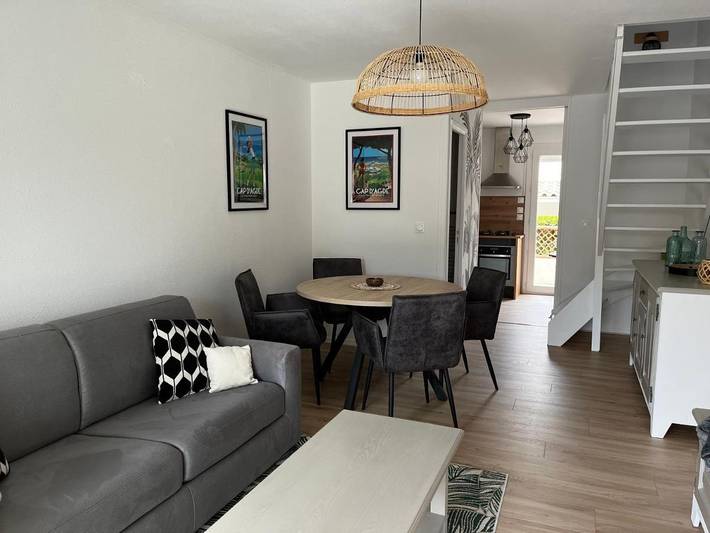 Casa de vacaciones para 6 personas, con terraza y piscina - 1