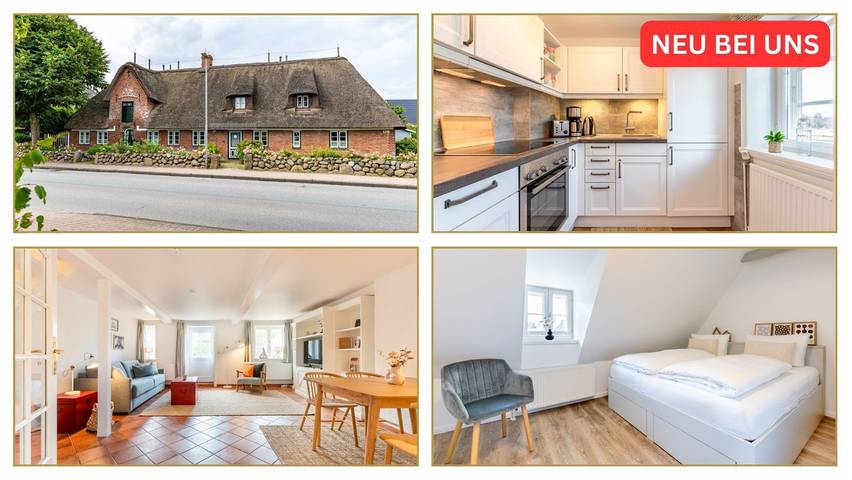 Ferienwohnung für 3 Personen, mit Terrasse und Garten sowie Sauna in Nordfriesische Inseln (Schleswig-Holstein) (Schleswig-Holstein), Wrixum