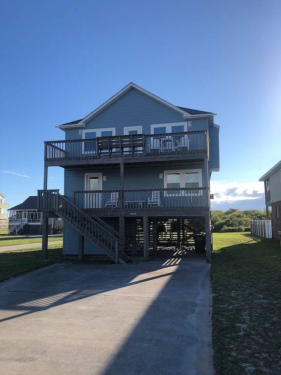 Orange Sky Obx, 3Br 2-1 / 2 Bad, 15. 5 Mp auf der Strandstraße, tierfreundlich in Whalebone, Nags Head