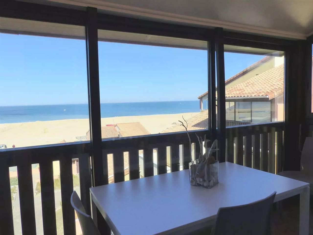 Apartamento entero, Residencia "Les Terrasses de la Dune". Apartamento para 3/4 personas con vista al mar in Capbreton, Côte d’Argent