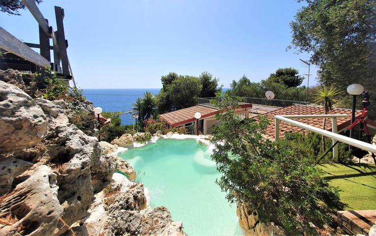 Traumhaftes Anwesen m. beheiztem Pool & Meerzugang in Diso, Lecce Provinz