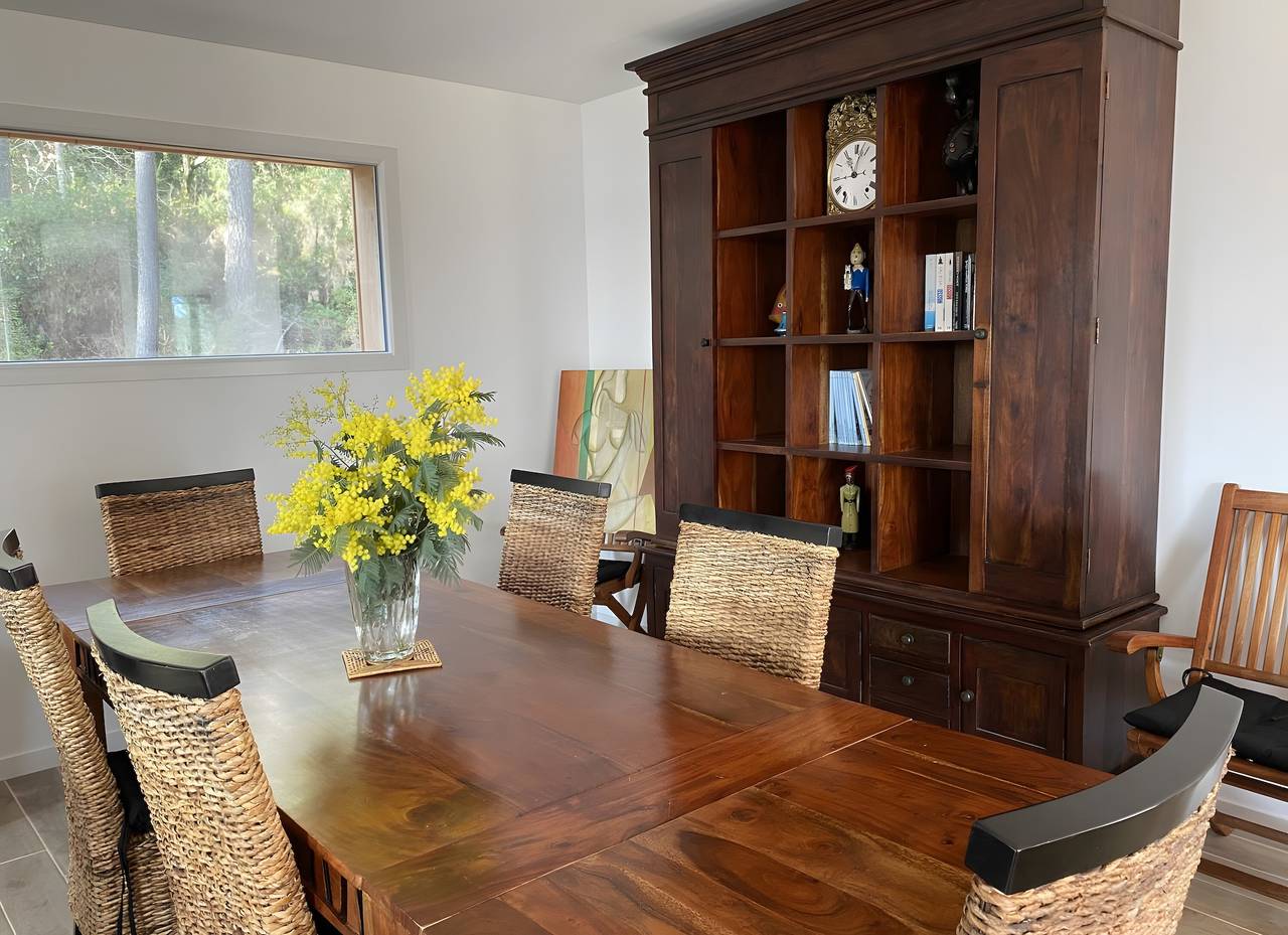 Villa Mimosa: 5 Personen, Seeblick, private Terrasse & Wlan in Lac de Lacanau, Lacanau