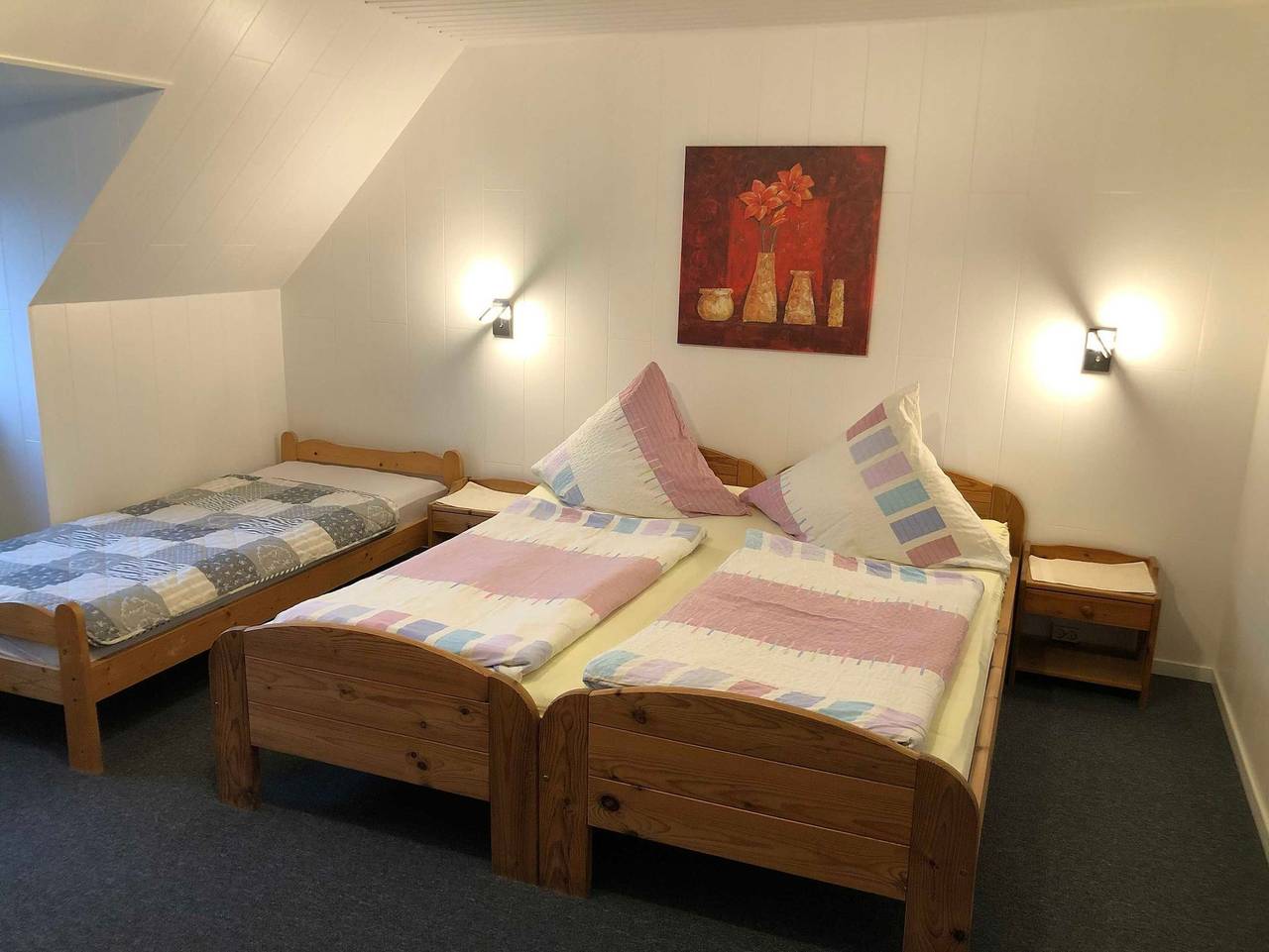 Ganze Ferienwohnung, Falkenhagen: Ferienwohnungen und Kanuverleih - große Wohnung 1 in Dörpstedt, Eider-Treene-Sorge