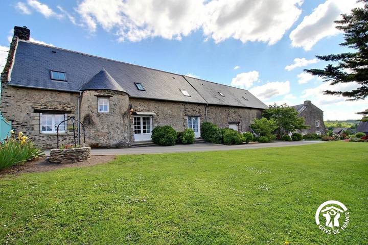 Gîte pour 6 personnes, avec jardin, animaux acceptés