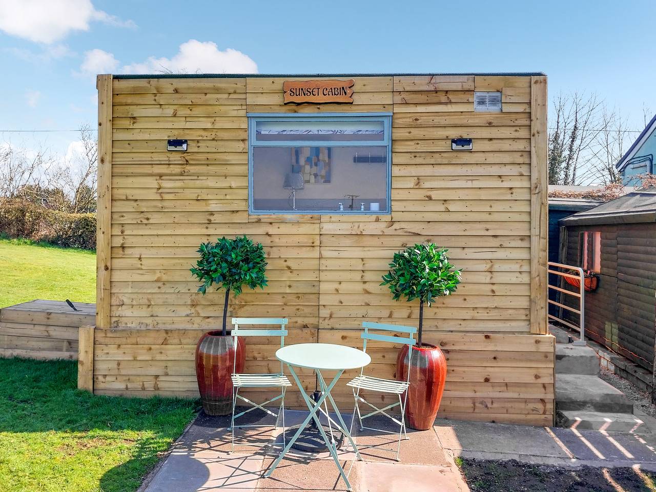 Sunset Cabin in Lancashire