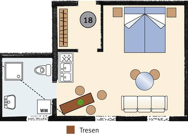 Ferienwohnung für 3 Personen, mit Garten in Rerik - 4