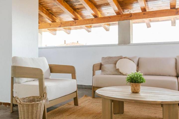 Chalet para 7 personas, con piscina además de vistas y terraza, Se admiten mascotas en Tierra Estella - 4