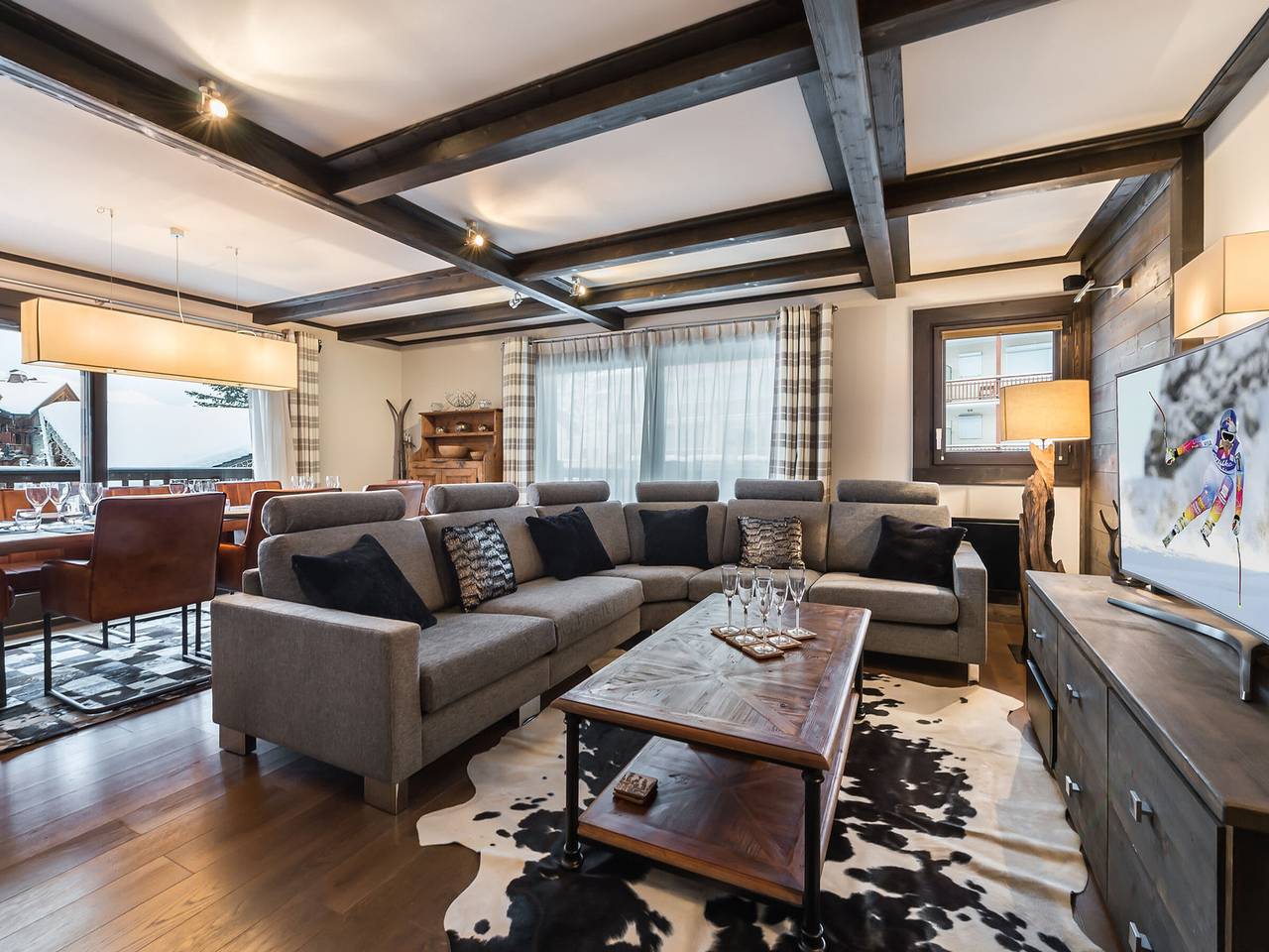 Ganze Wohnung, Luxuriöse 4-Zimmer-Wohnung mit Parkplatz im Zentrum von Courchevel 1650 in Courchevel 1650 (Moriond), Saint-Bon-Tarentaise