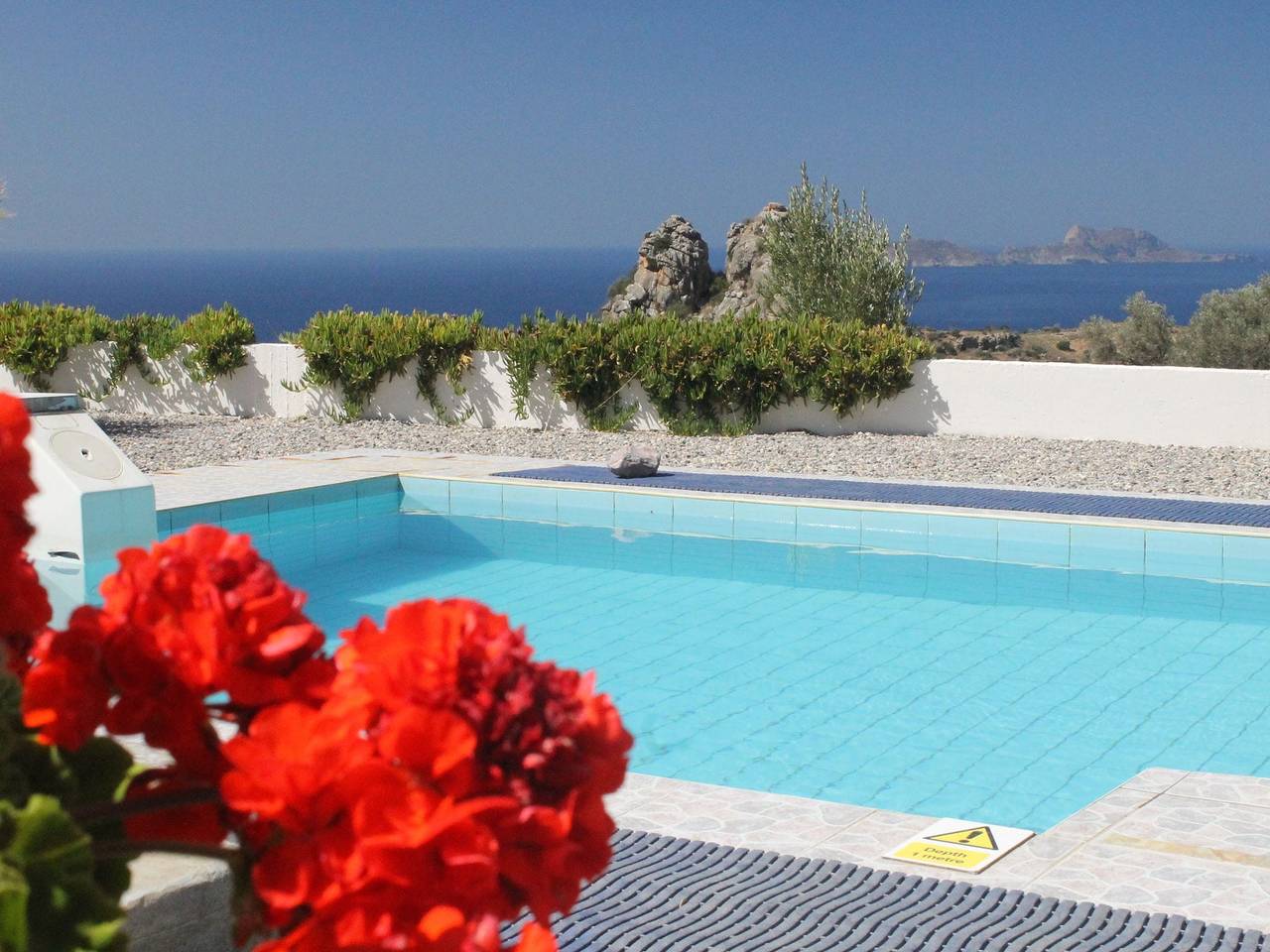 Villa in Agia Galini mit Poolblick in Rethymno und Umgebung