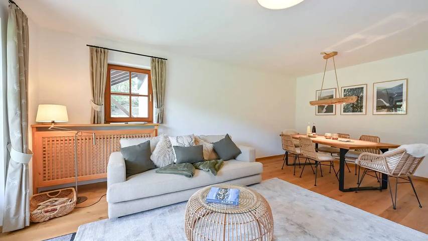 Ferienwohnung für 6 Personen, mit Garten und Terrasse in Roßhaupten - 2