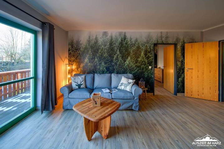 Ferienwohnung für 2 Personen, mit Balkon und Garten in Stiege im Harz - 3