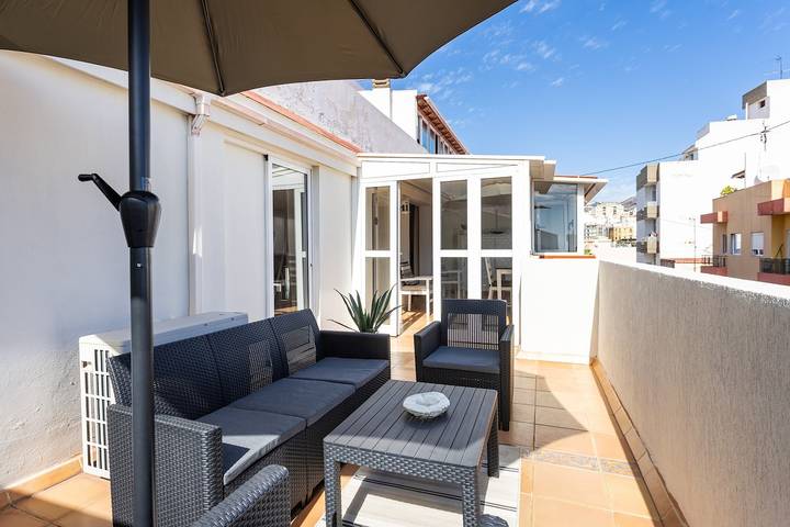 Apartamento para 4 personas, con terraza en El Cabo