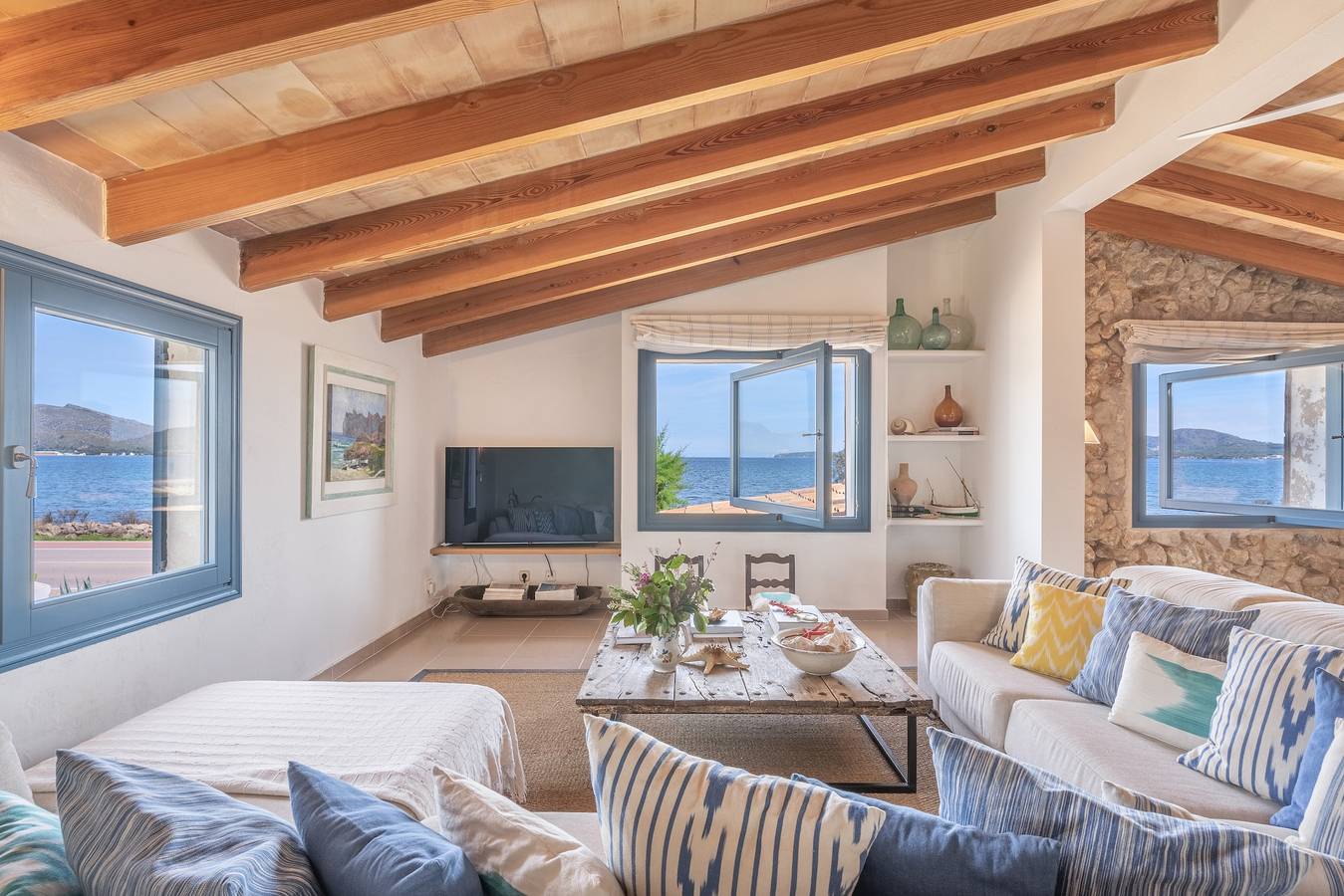 Casa De Vacaciones para 8 Personas en Platja de Can Cullerassa (Alcúdia), Pollença