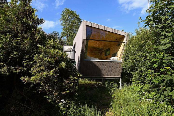 Ferienhaus für 2 Personen, mit Terrasse und Garten sowie Sauna und Ausblick im Harz