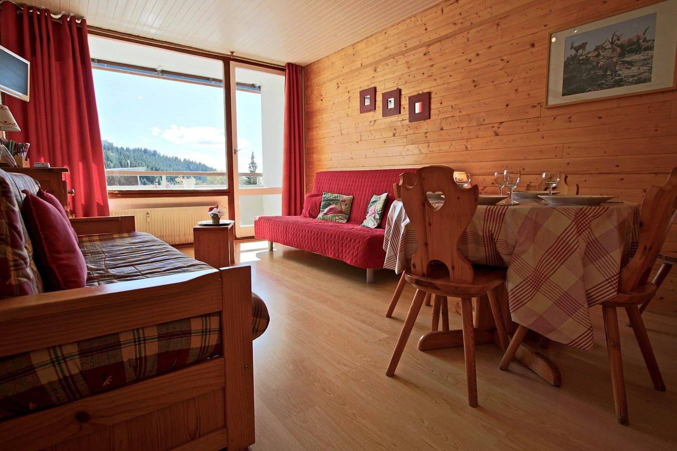 Studio entier, Résidence le Chamois - Studio 4 personnes (103) in Chamrousse, Parc national des Écrins