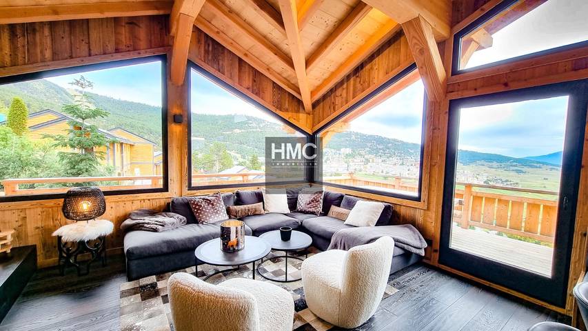 Chalet pour 8 personnes, avec terrasse et vue sur le lac