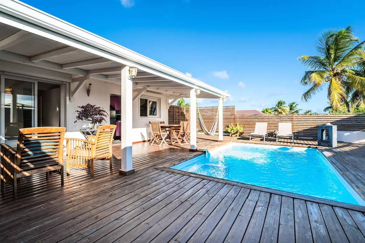 Houses & Villas for 4 People in Saint-François, Guadeloupe (Caribbean)