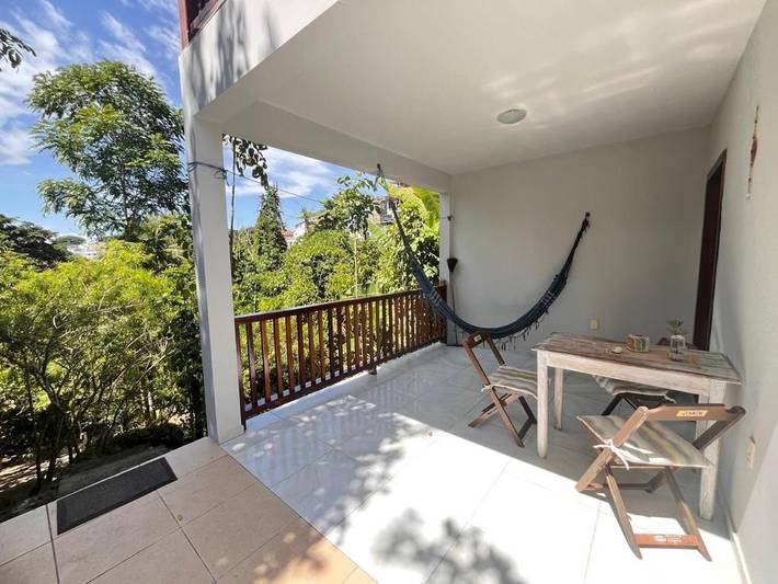Casas e apartamentos de temporada para 4 pessoas, com vista e jardim em Morro de São Paulo