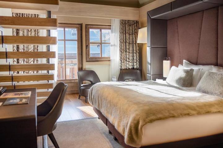 Hôtel pour 2 personnes, avec sauna et jardin ainsi que piscine et jacuzzi dans Saint-Nicolas-de-Véroce - 4