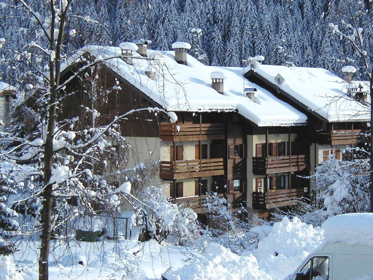 Geheel vakantieappartement, Vakantieappartement voor 8 personen met balkon in Campitello di Fassa, Dolomiti Superski