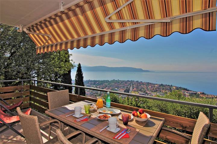 Ferienwohnung für 4 Personen, mit Balkon und Seeblick sowie Garten in Toscolano-Maderno - 4