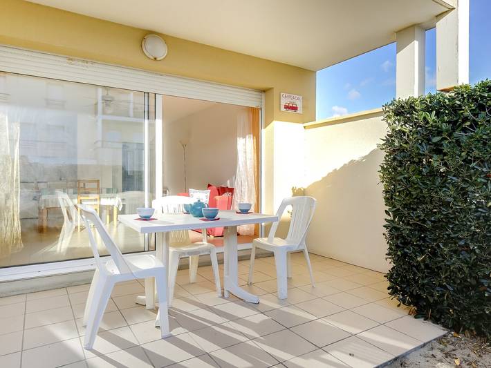 Ferienwohnung für 2 Personen, mit Terrasse und Garten in Biscarrosse Plage