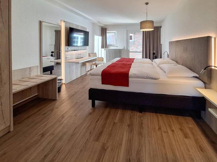 Hôtel pour 3 personnes, avec Terrasse à Bassum