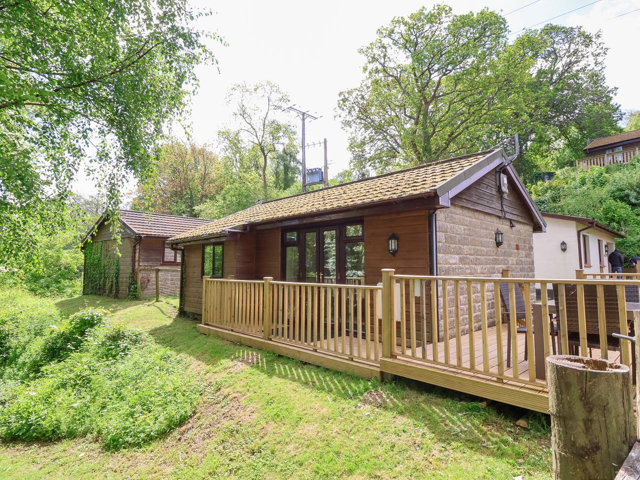 Chalet Log Cabin C8 in Combe Martin, Exmoor